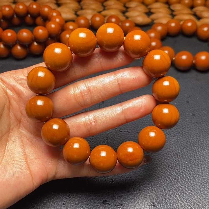 橄榄核手串1.65尺寸光珠全品