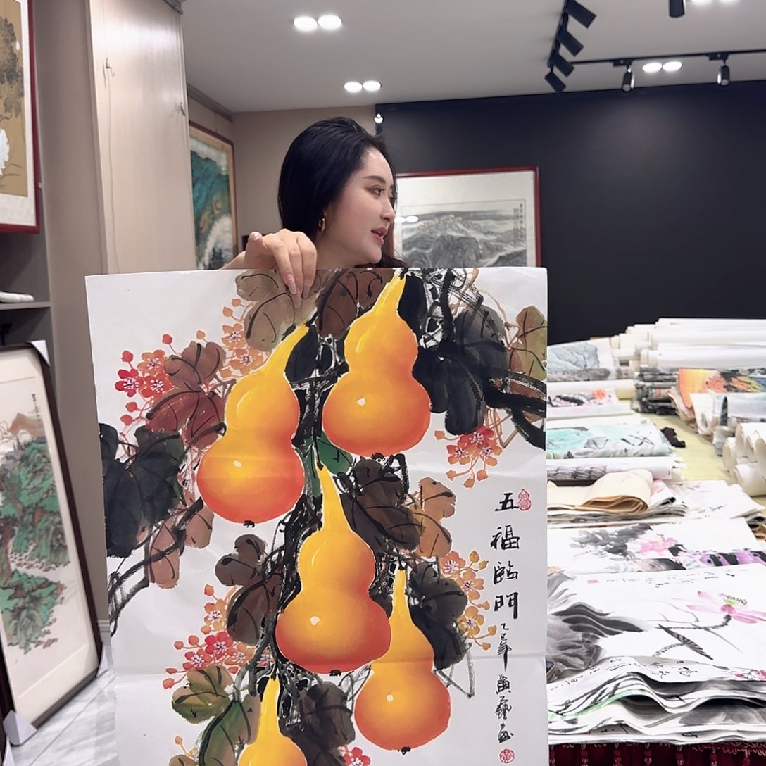 国画国画花鸟山水