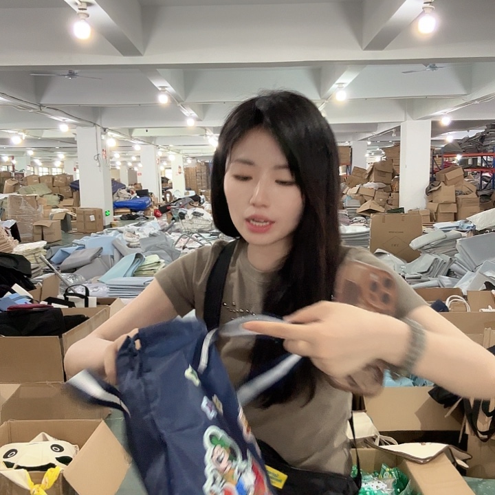 水牛皮（革）某迪藏蓝色手提包包发1