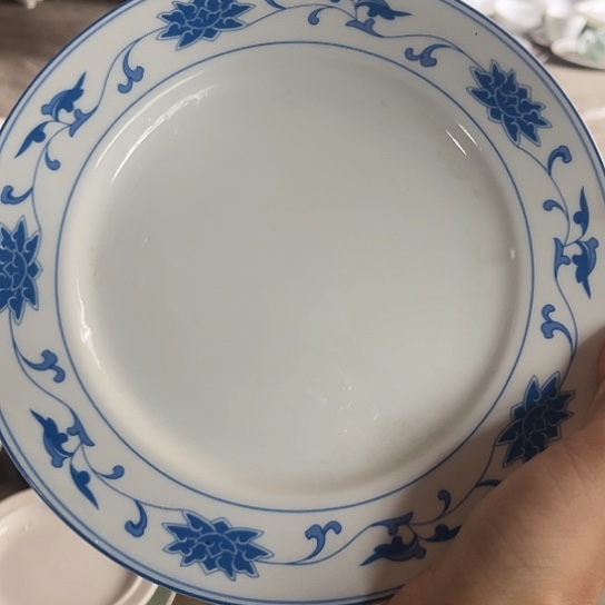 盘7.8寸平盘一个陶瓷陶瓷