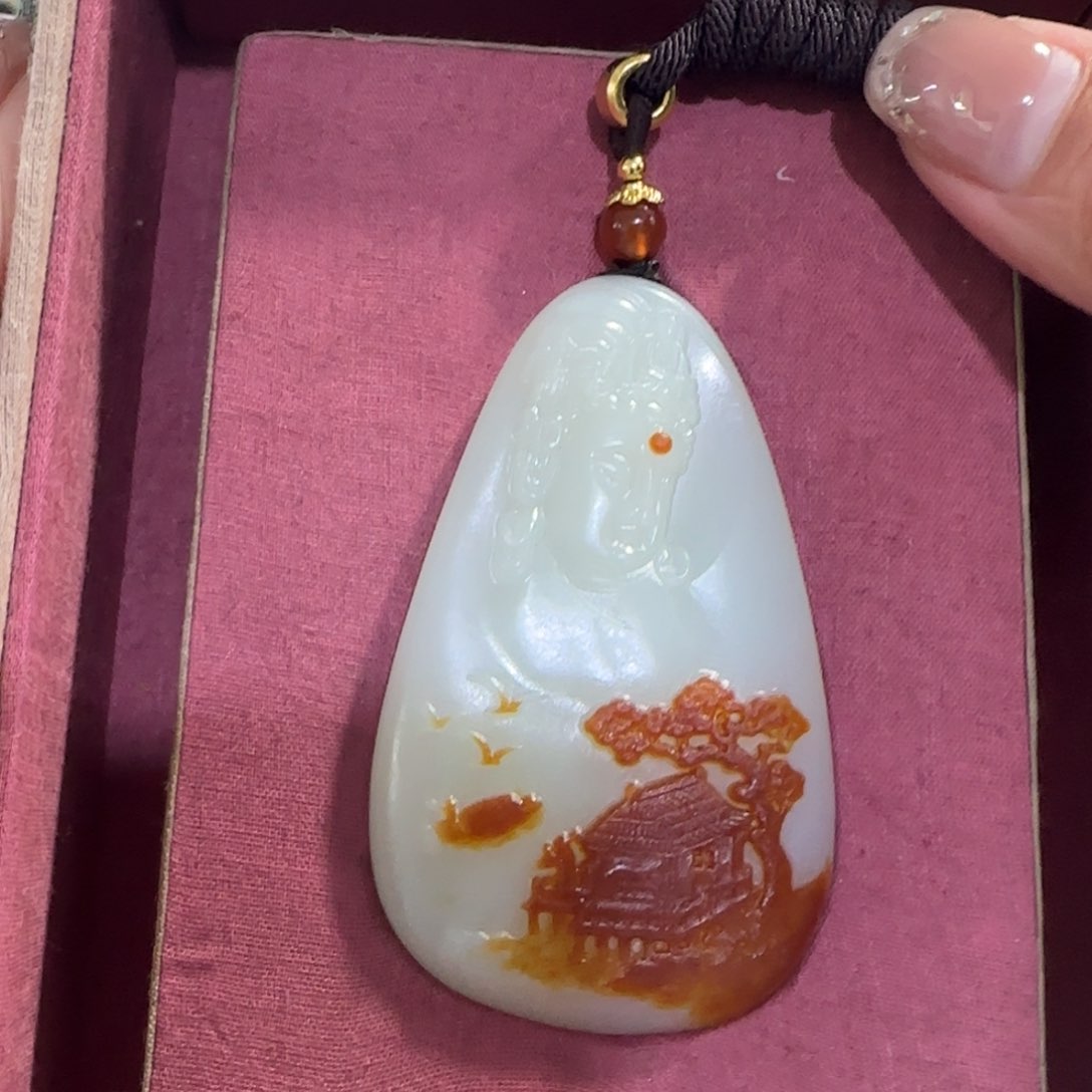 和田玉挂件未镶嵌