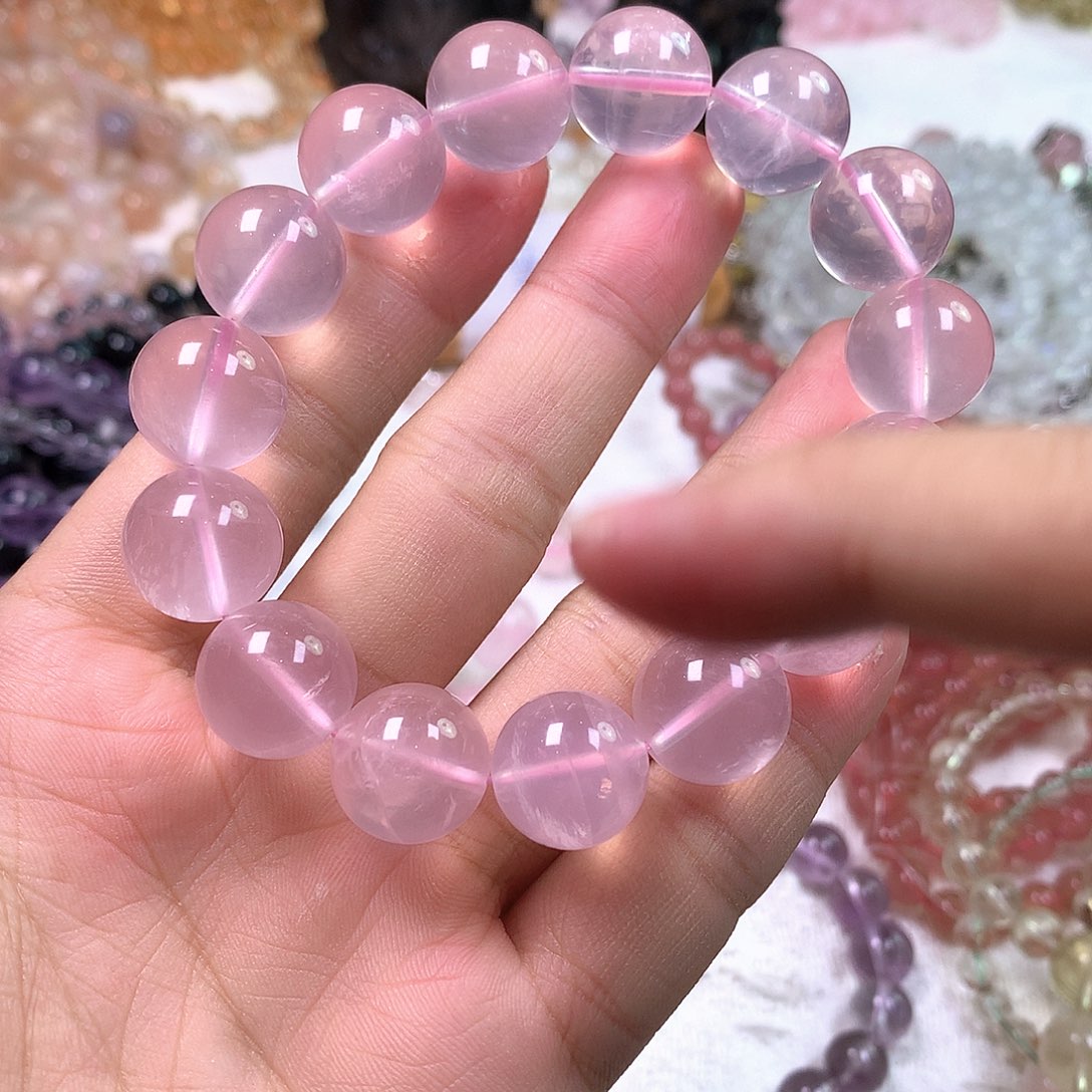 水晶手链未镶嵌天然