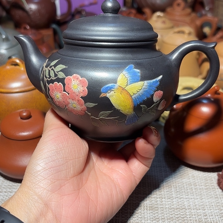 紫砂茶壶原矿宜兴紫砂