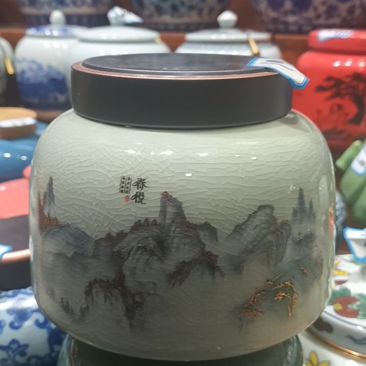 其他陶瓷茶叶罐密封高温