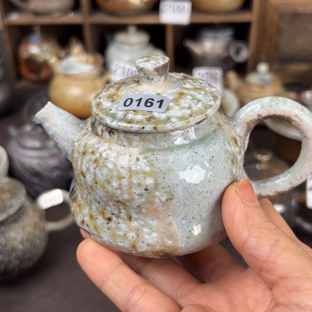 杯淡**轩柴烧茶器主人壶