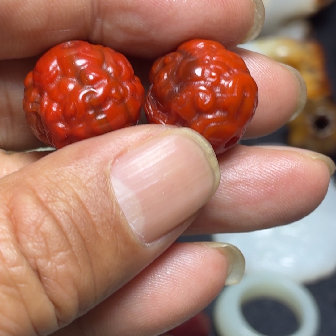 用***海和田玉未镶嵌挂件