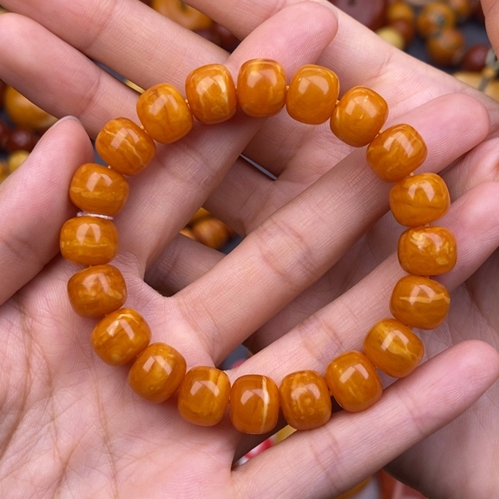 琥珀未镶嵌裸石蜜蜡M