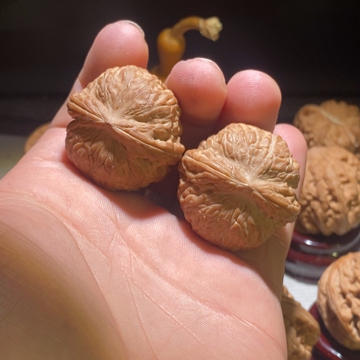 把件文玩核桃35.5平底锅