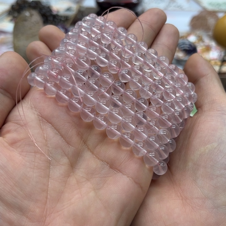 【闪购商品】水晶手链未镶嵌粉水晶