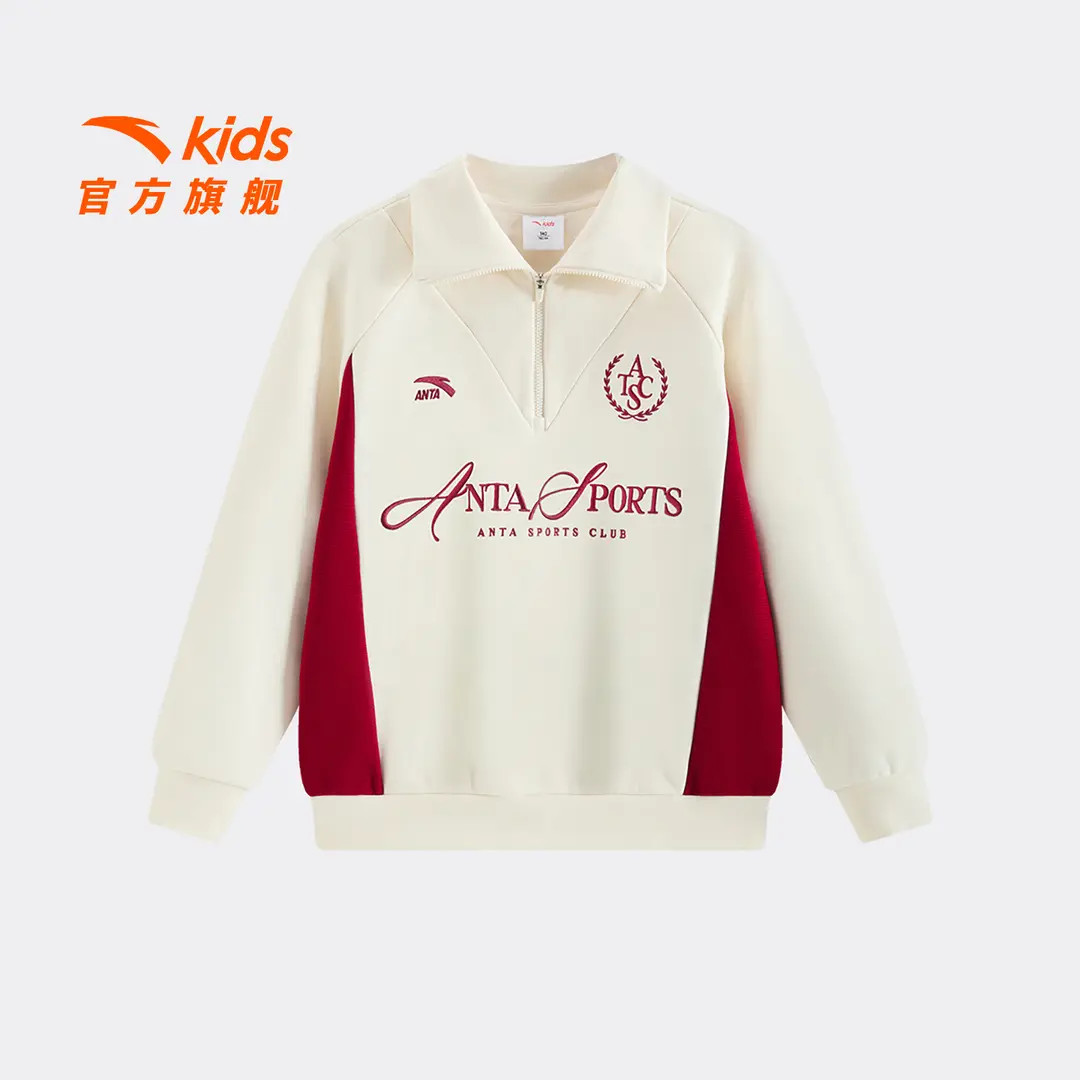 针织套头衫女大童2025冬款新舒适保暖中大童运动加绒卫衣