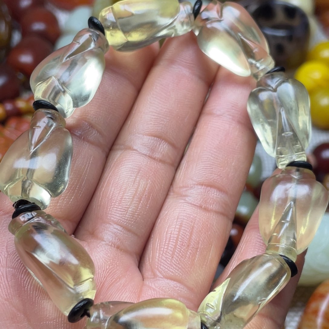 水晶颈饰未镶嵌手串