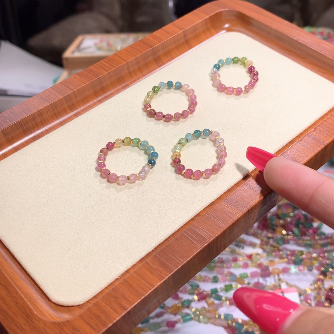 未镶嵌多样性发货其一碧玺