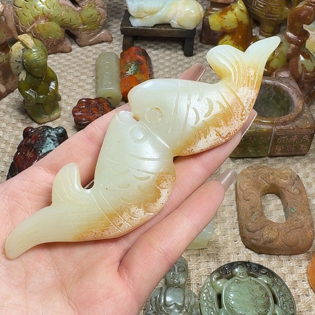 白玉菩提吊坠挂件