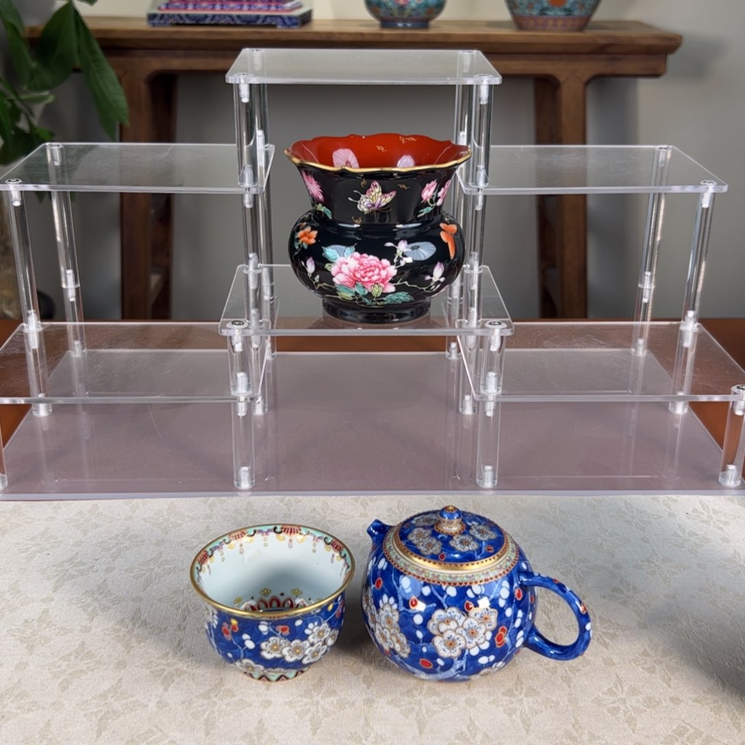 和纯手工手绘 高端茶器