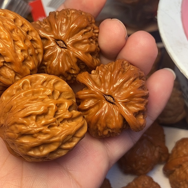 一***缘吊坠文玩核桃白39