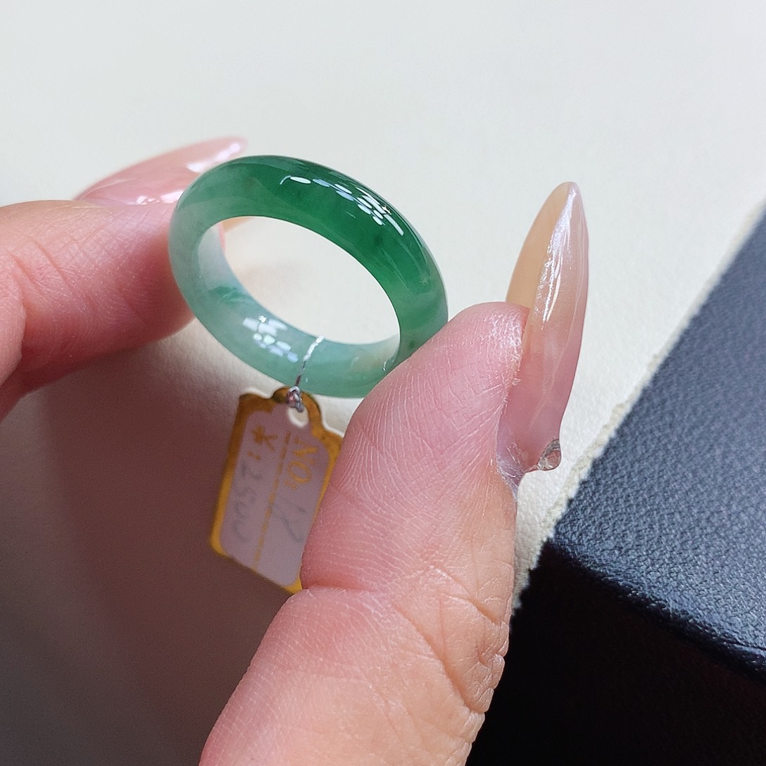 未镶嵌戒指翡翠18号