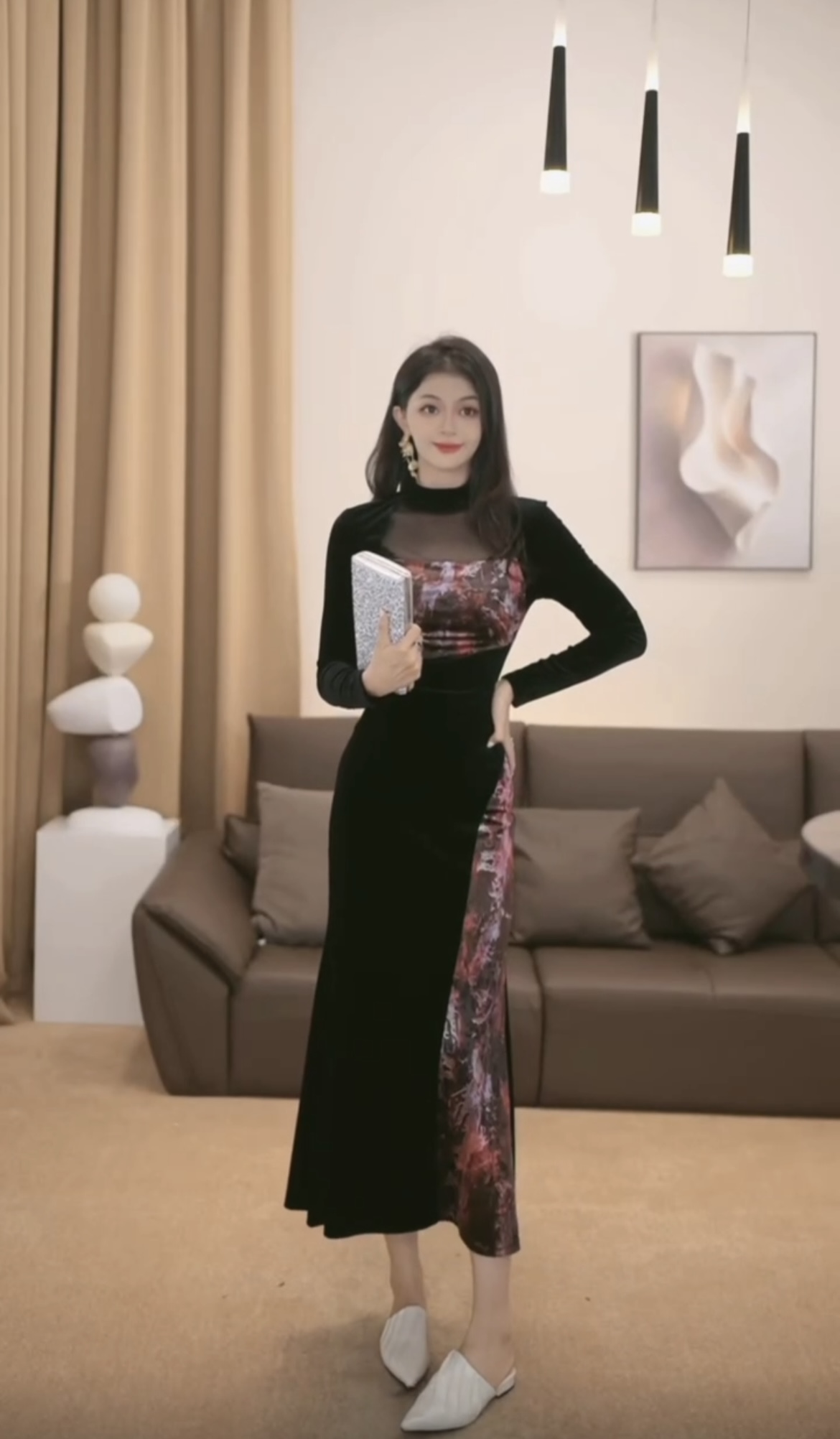 TOLEX2025新款女包横a菱格时尚复古黑色紫色