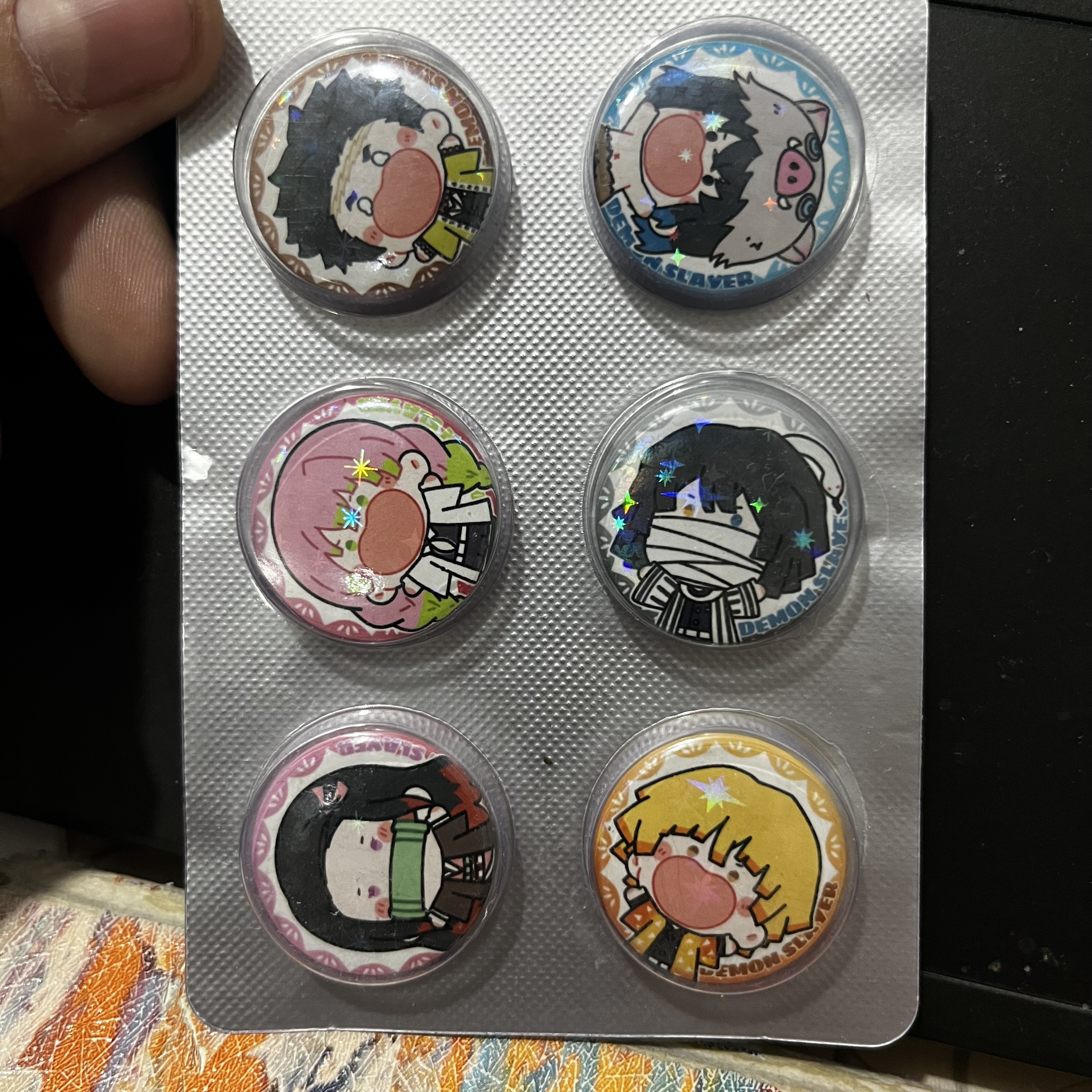 直播间选品链接二次元周边谷子徽章立牌流麻拍立得色纸相卡海报