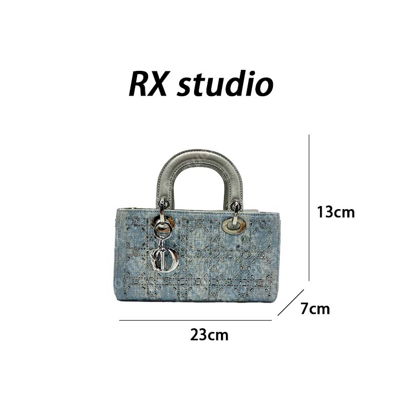 【南沙瑞熙】QYX-81565-牛仔色-轻奢小众设计感时尚百搭女士包包