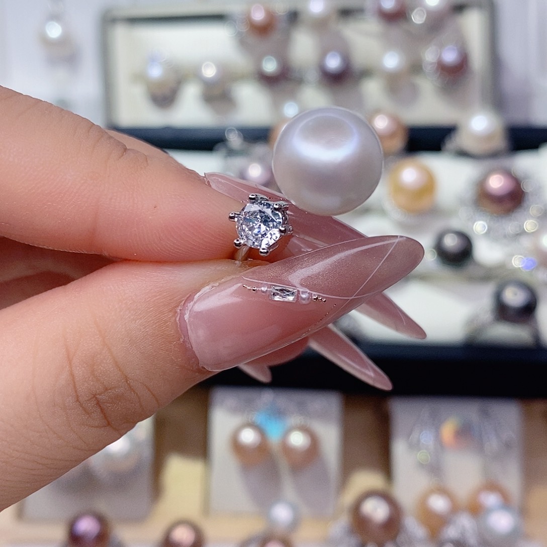 戒指淡水珍珠未镶嵌