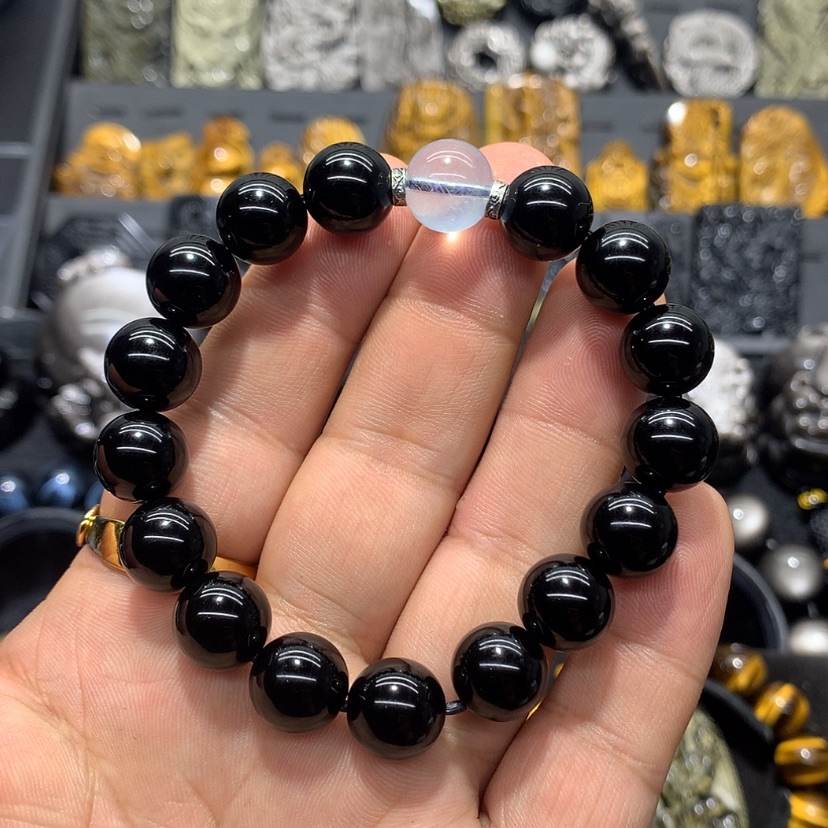 【闪购商品】黑曜岩珠宝奇石未镶嵌?**可