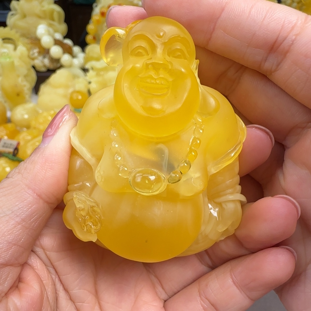 蜜蜡未镶嵌珠宝奇石