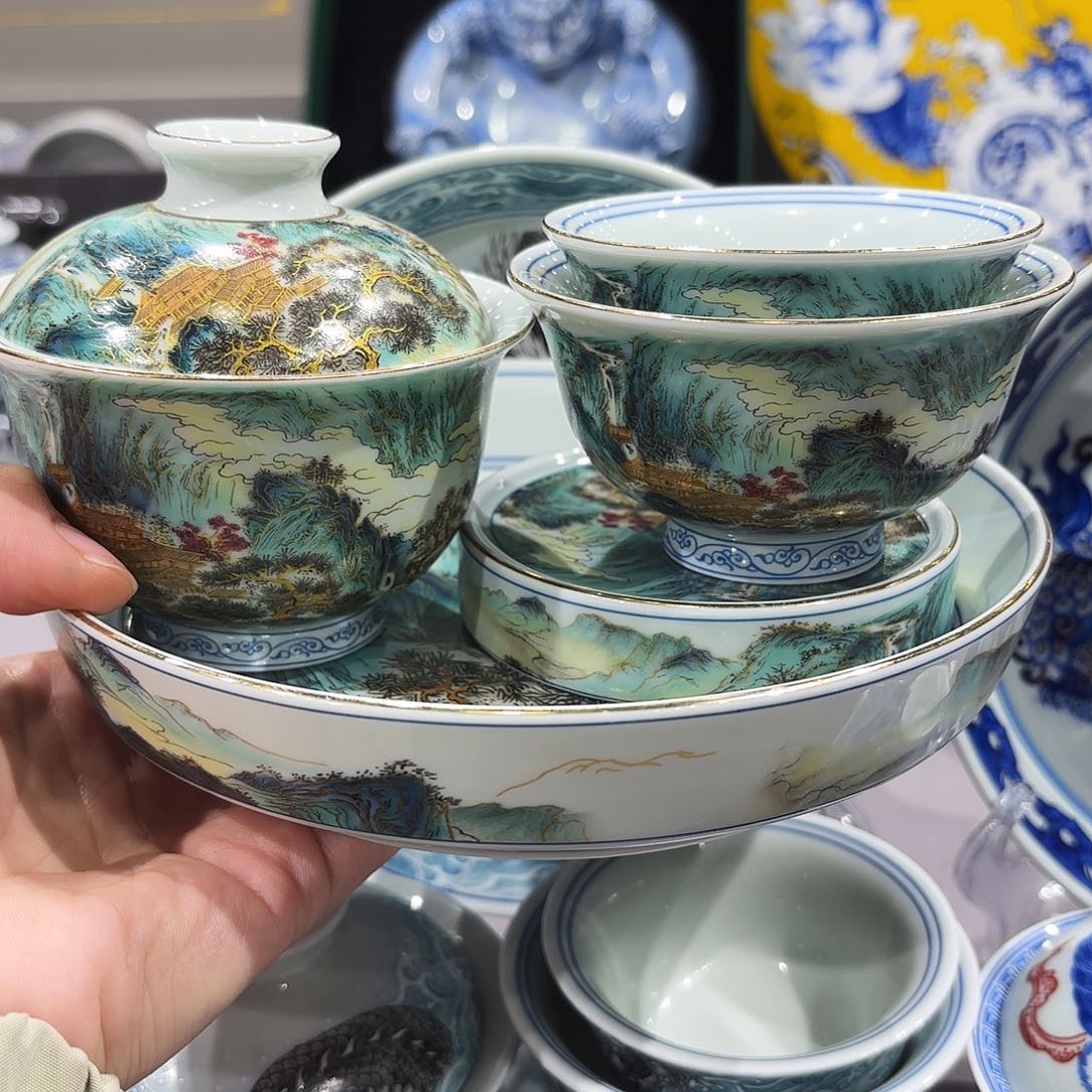 瓷片景德镇瓷器艺术