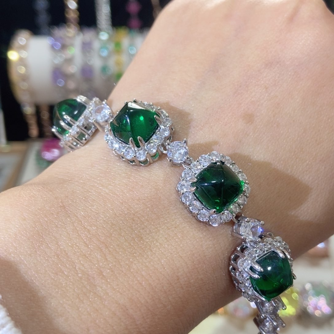 66锆石（处理）手链