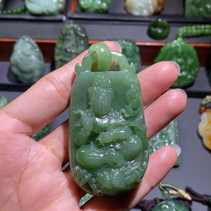 和田玉挂件未镶嵌