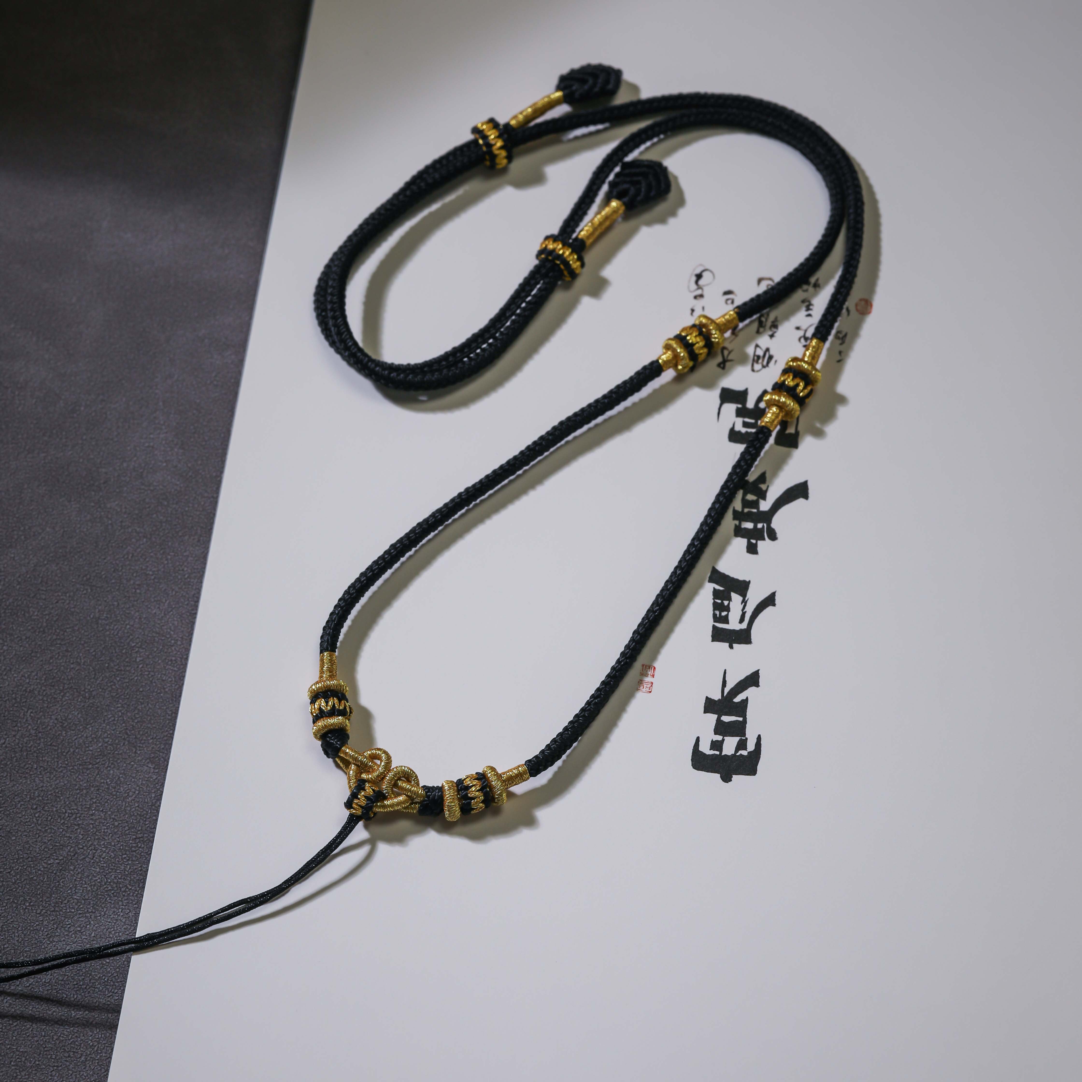 手工编织吊坠绳手工高档佛头绳子潮BG-018