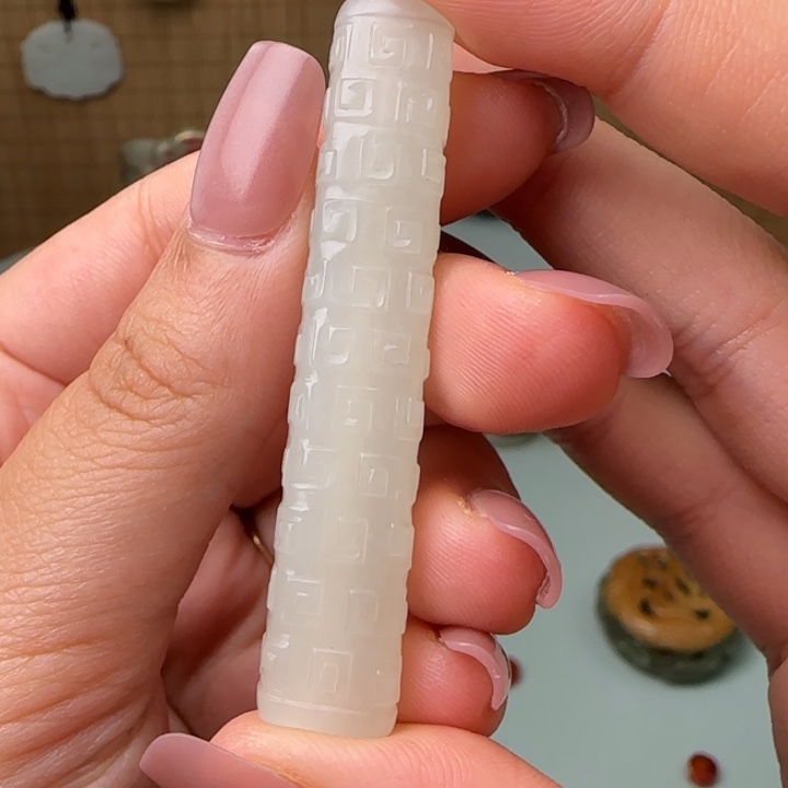 小***蓬和田玉未镶嵌吊坠(不含链)