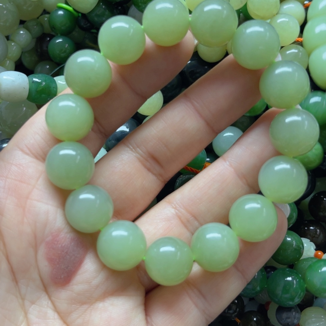 和田玉手链未镶嵌