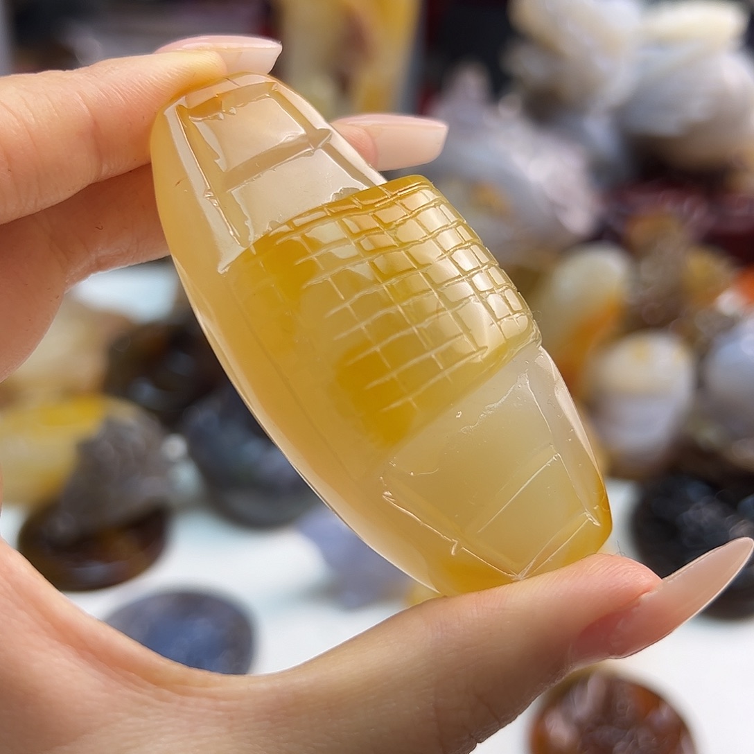 玛瑙/玉髓未镶嵌颈饰