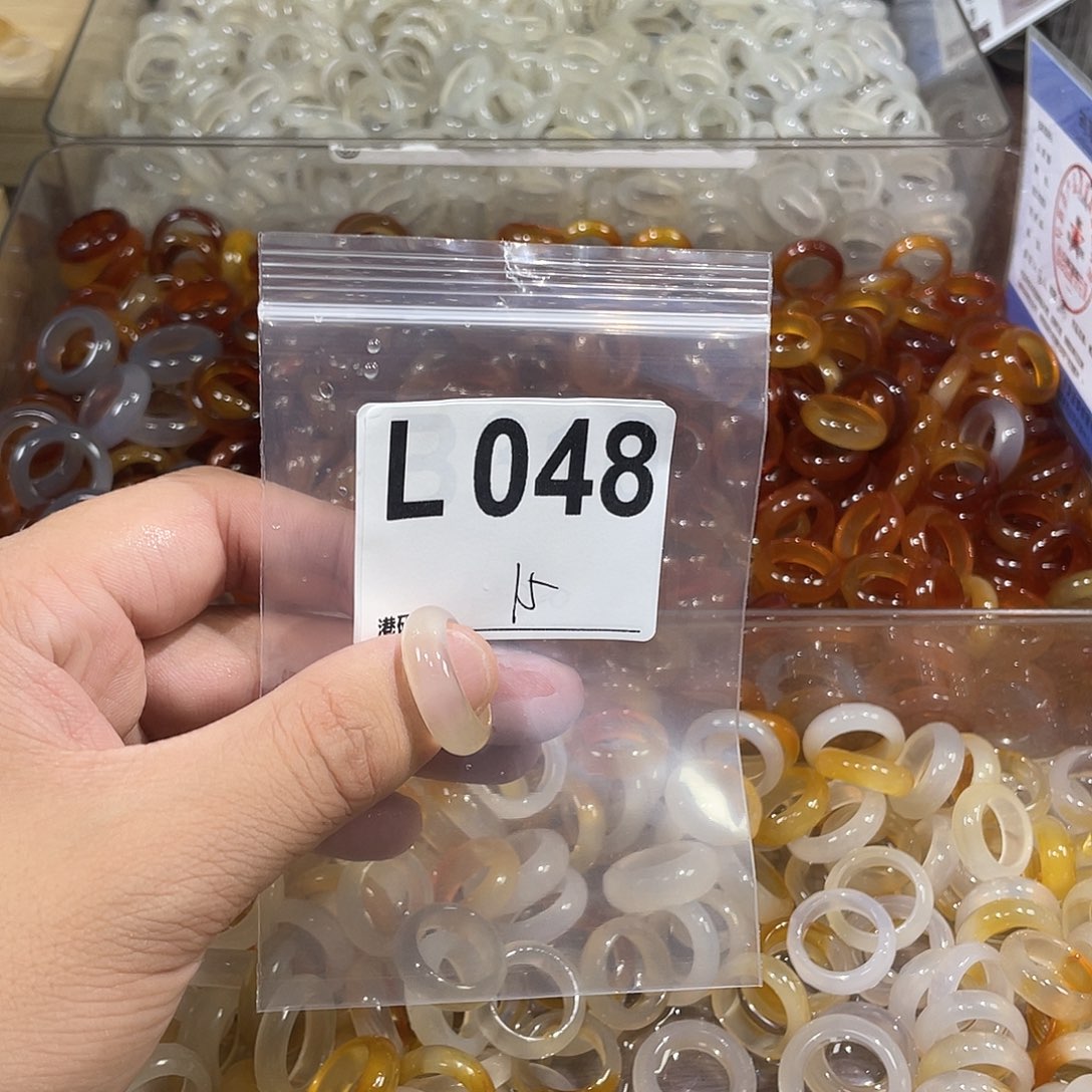 合金戒指玛瑙/玉髓048