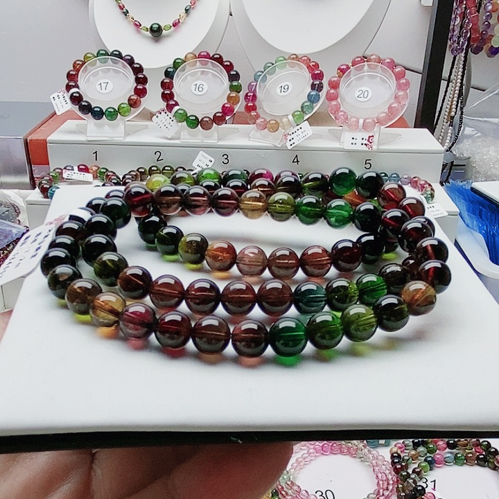 碧玺手链未镶嵌23号