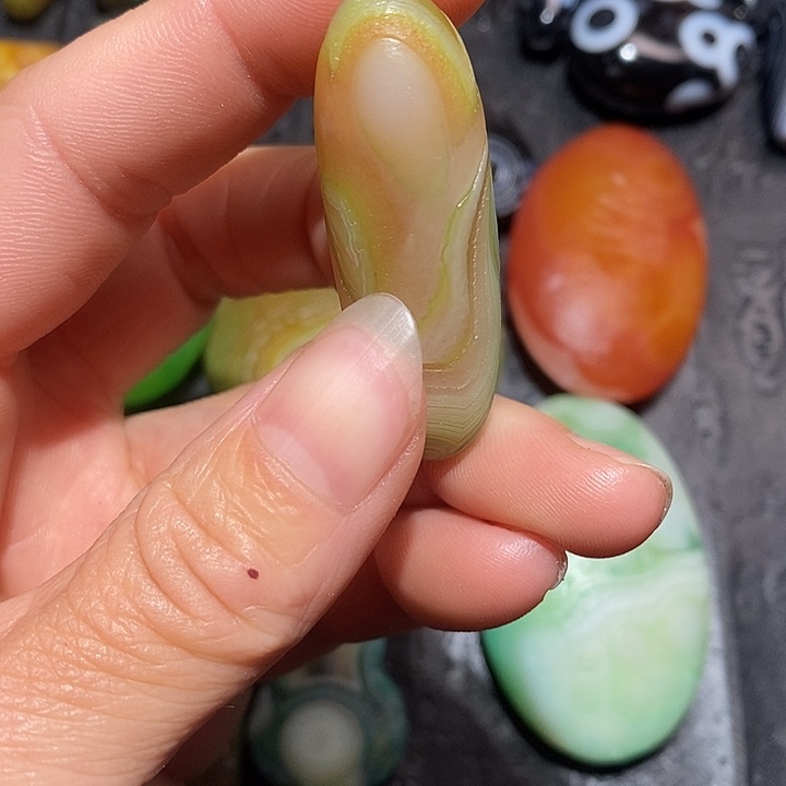 时***！玛瑙/玉髓合金颈饰