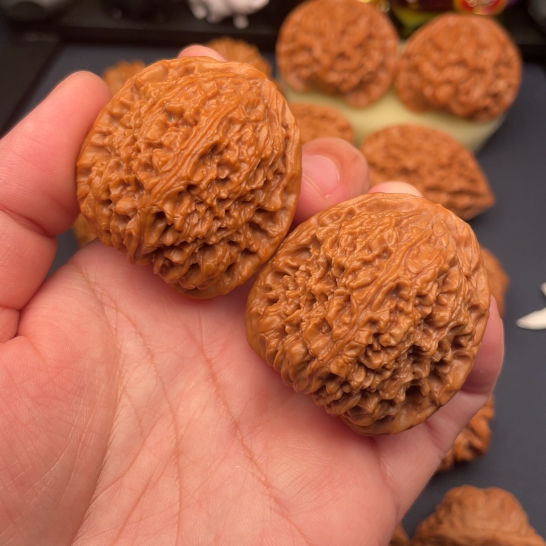 把件文玩核桃41高炮南疆石