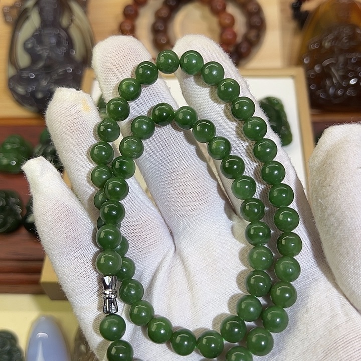 和田玉（糖玉）未镶嵌颈饰和田碧玉