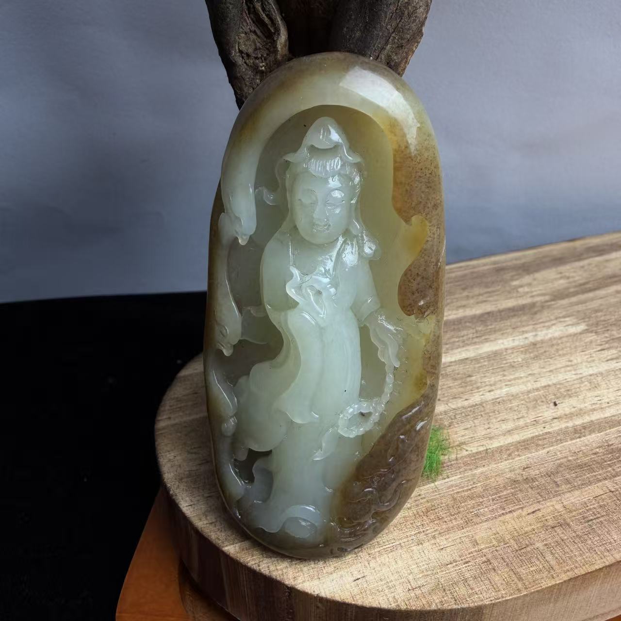 素衣观音挂件A026