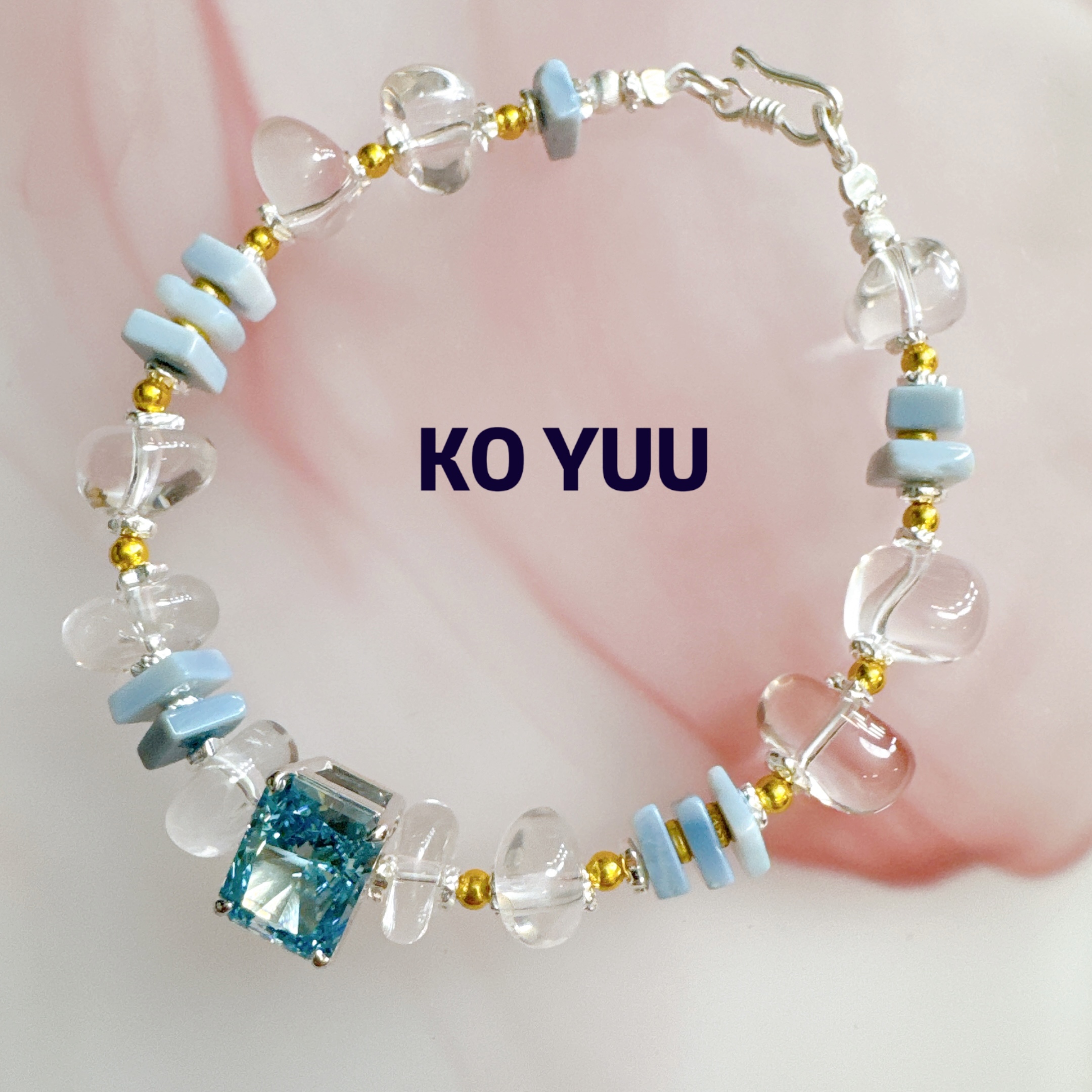 925银仿水晶手链 【雨桐高奢饰品】手链KY00833#1