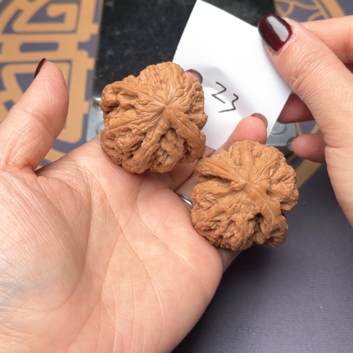 文玩核桃把件43大粗筋