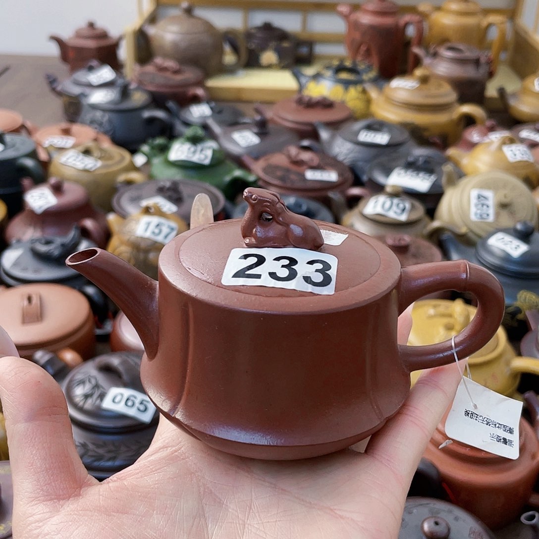 茶壶紫砂紫砂微瑕