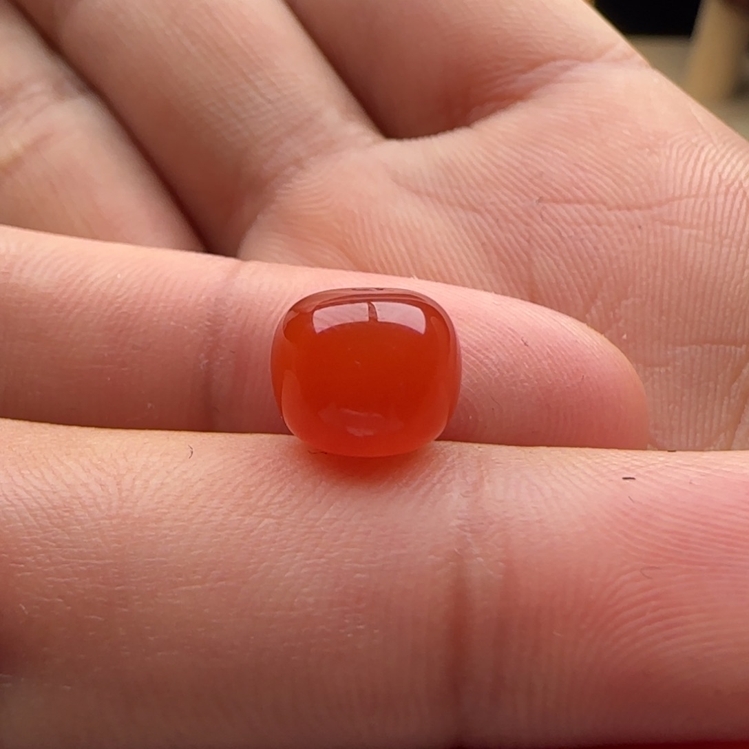 南红玛瑙老型8.8x7.5未镶嵌小*