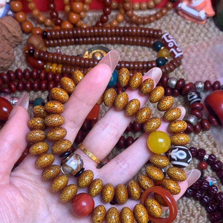 星月菩提吊坠菩提