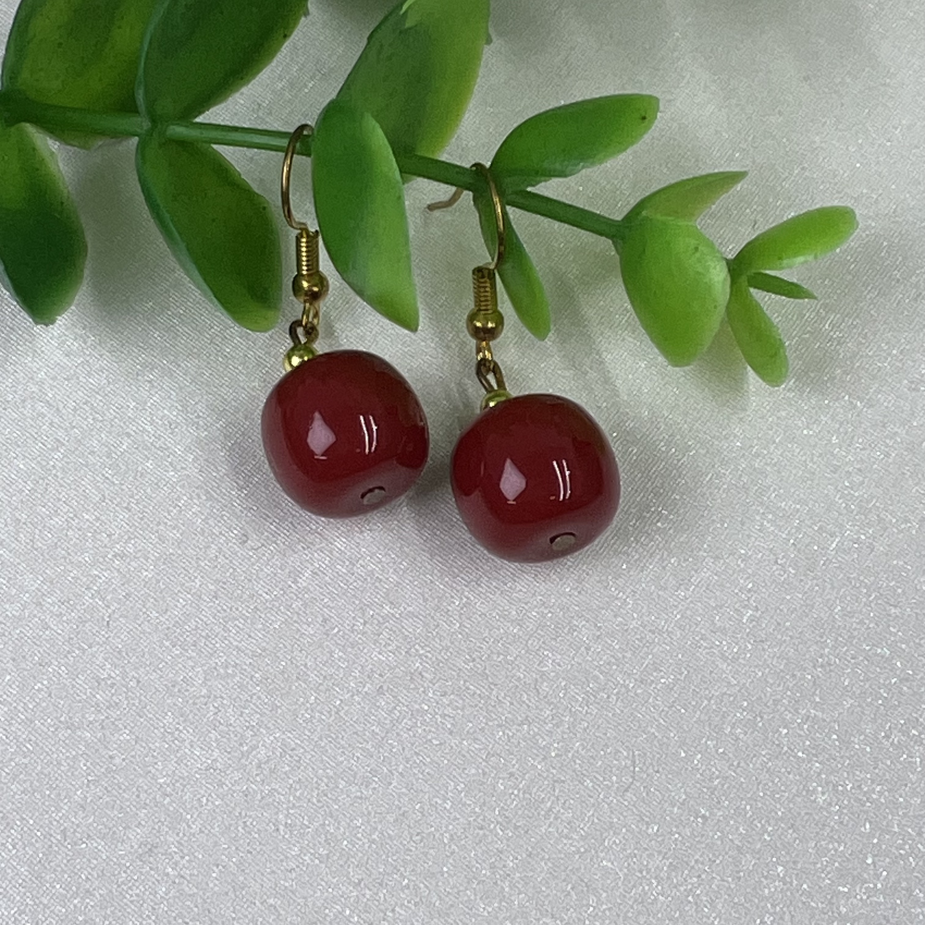高端精品DIY阿卡12mm耳坠S226