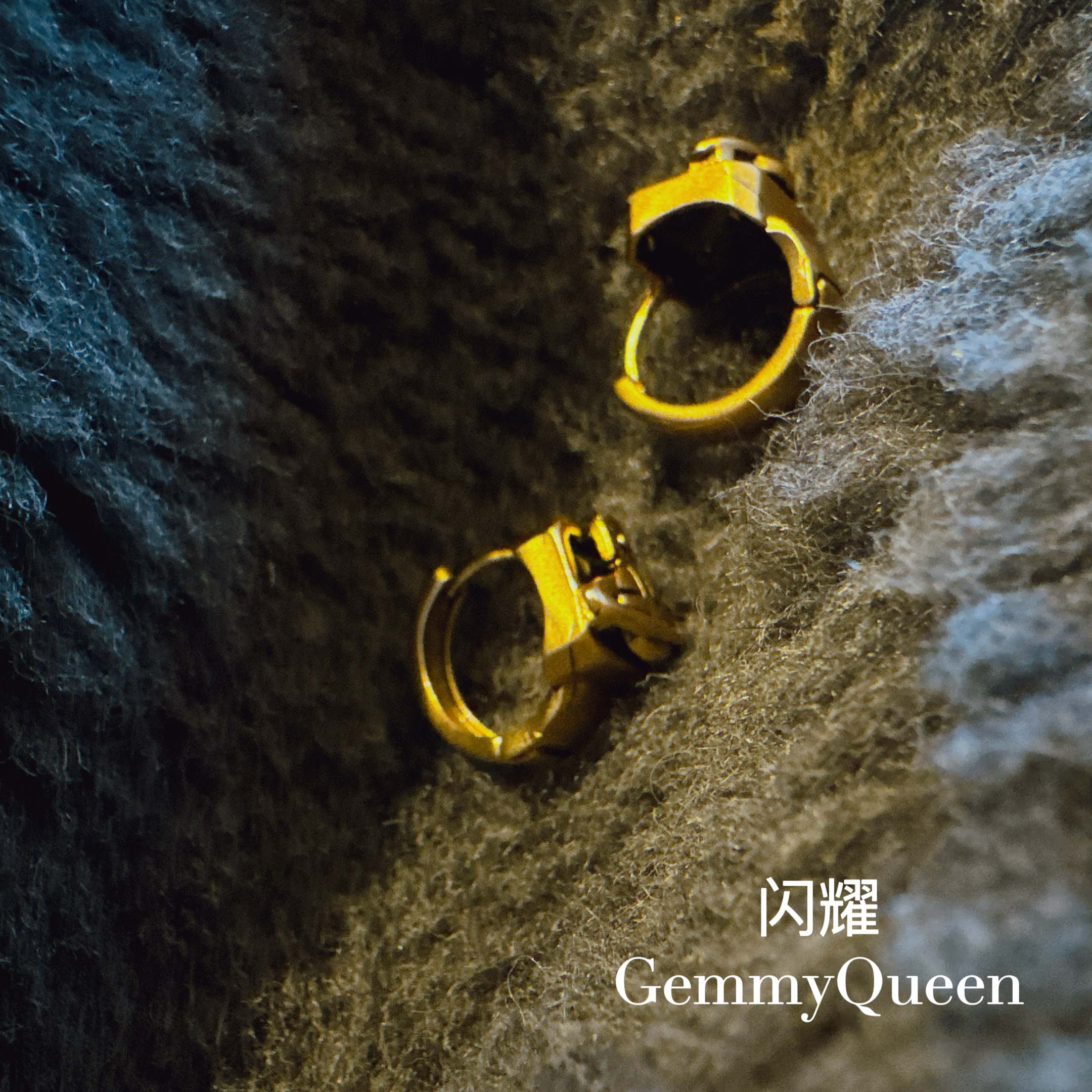 铜合金合成锆石耳饰 闪耀GemmyQueen耳环GQ01439