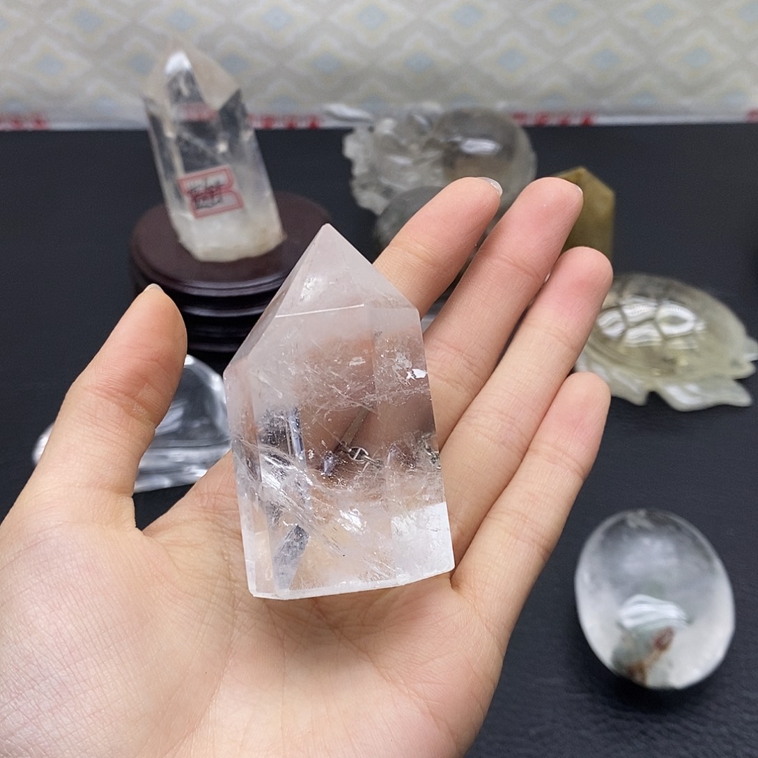 水晶珠宝半成品未镶嵌183水晶石