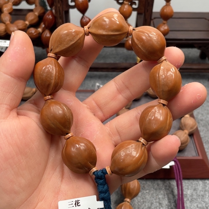 橄榄核手串/手链22*27抛光铁核
