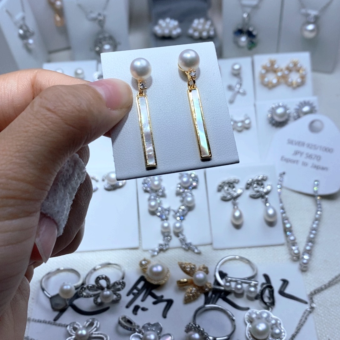 耳饰淡水珍珠未镶嵌