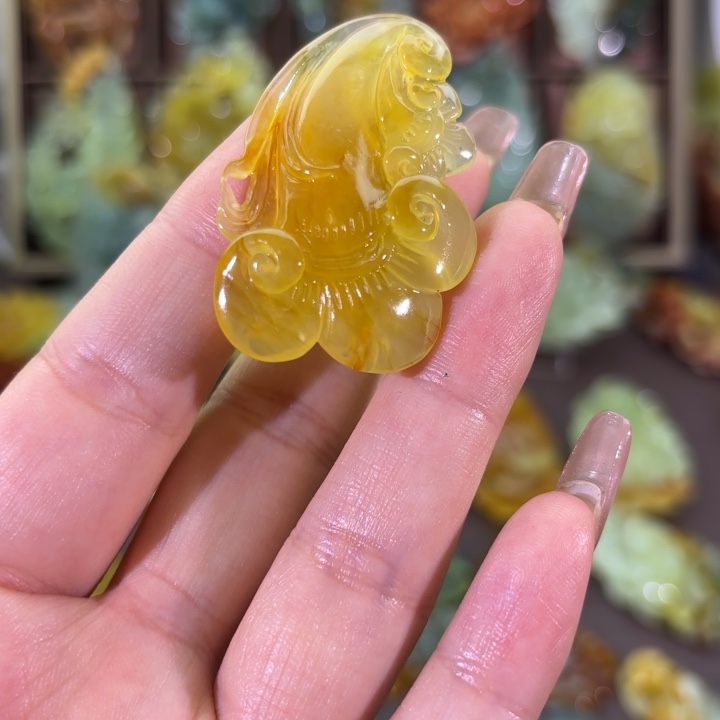 未镶嵌蛇纹石玉颈饰
